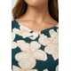 Αμάνικο Φλοράλ Νυχτικό Micromodal GREEN TEAL (24004-GREEN TEAL) Αμάνικο Φλοράλ Νυχτικό Micromodal GREEN TEAL (24004-GREEN TEAL)