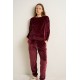 Γυναικείο Velvet Lounge Σετ BORDEAUX IMPERIAL (25192-BORDEAUX IMPERIAL) Γυναικείο Velvet Lounge Σετ BORDEAUX IMPERIAL (25192-BORDEAUX IMPERIAL)