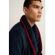 Ανδρική Μακριά Fleece Ρόμπα BLUE (25619-BLUE) Ανδρική Μακριά Fleece Ρόμπα BLUE (25619-BLUE)