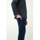 Ανδρικές Πυτζάμες από Βαμβάκι BLUE (21688-BLUE)