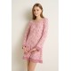 Νυχτικό Micromodal με Σιφόν PINK ZEPHYR (25037-PINK ZEPHYR)