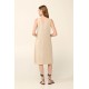 Αμάνικο Καλοκαιρινό Φόρεμα με Πιέτα BEIGE SKIN (22455-BEIGE SKIN) Αμάνικο Καλοκαιρινό Φόρεμα με Πιέτα BEIGE SKIN (22455-BEIGE SKIN)