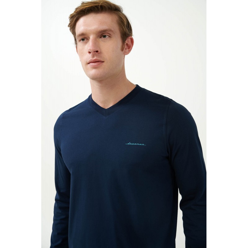 Πυτζάμα S. Jersey με Γεωμετρικό Μοτίβο Κύβων BLUE (21681-BLUE) Πυτζάμα S. Jersey με Γεωμετρικό Μοτίβο Κύβων BLUE (21681-BLUE)