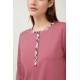Βαμβακερή Γυναικεία Πυτζάμα με Πατιλέτα PINK WOOD (23210-PINK WOOD) Βαμβακερή Γυναικεία Πυτζάμα με Πατιλέτα PINK WOOD (23210-PINK WOOD)