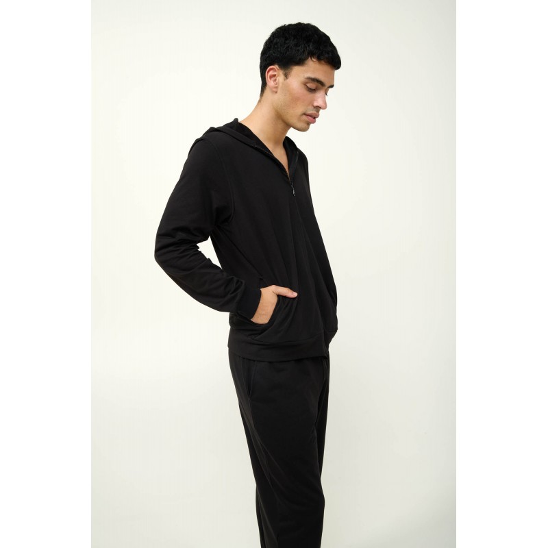 Ανδρική Φούτερ Φόρμα με Φερμουάρ BLACK (23713-BLACK) Ανδρική Φούτερ Φόρμα με Φερμουάρ BLACK (23713-BLACK)