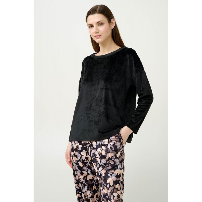 Γυναικείο Velvet Σετ Σπιτιού BLACK (23081-BLACK) Γυναικείο Velvet Σετ Σπιτιού BLACK (23081-BLACK)
