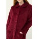 Γυναικεία Κουμπωτή Fleece Ρόμπα RED PORTO (23362-RED PORTO) Γυναικεία Κουμπωτή Fleece Ρόμπα RED PORTO (23362-RED PORTO)