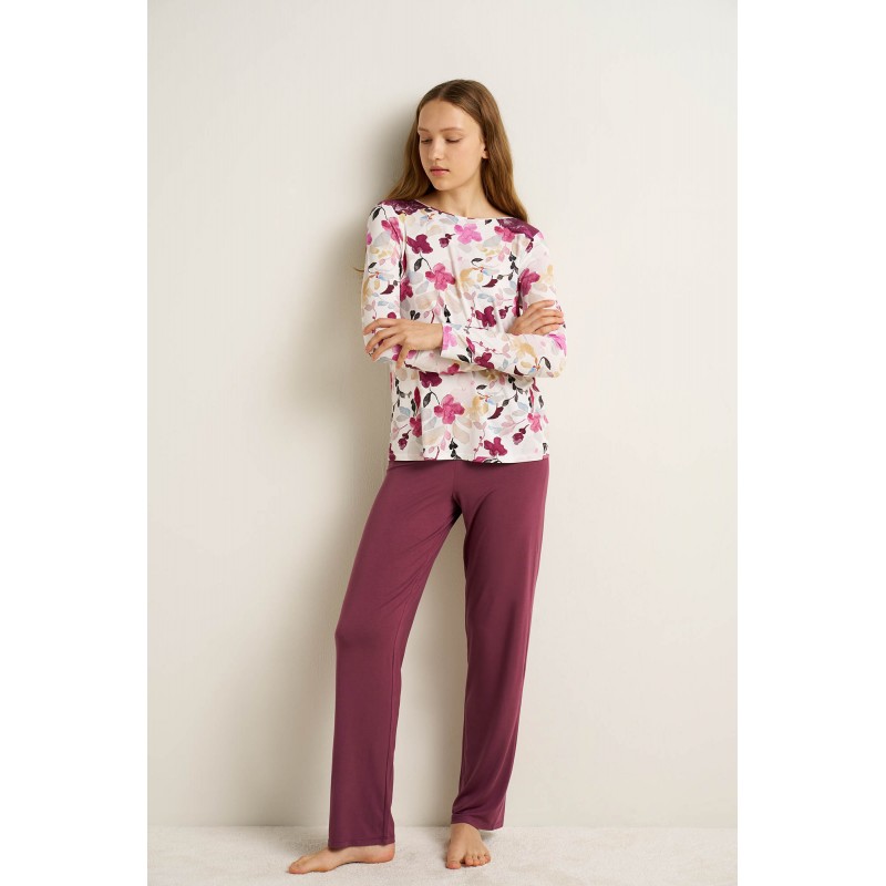 Γυναικεία Πυτζάμα Micromodal με Φαρδιά Λαιμόκοψη MAUVE MISTY (25068-MAUVE MISTY) Γυναικεία Πυτζάμα Micromodal με Φαρδιά Λαιμόκοψη MAUVE MISTY (25068-MAUVE MISTY)