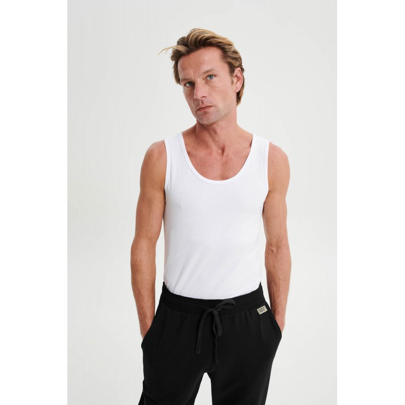Μονόχρωμο Παντελόνι Φούτερ BLACK (21199-BLACK)