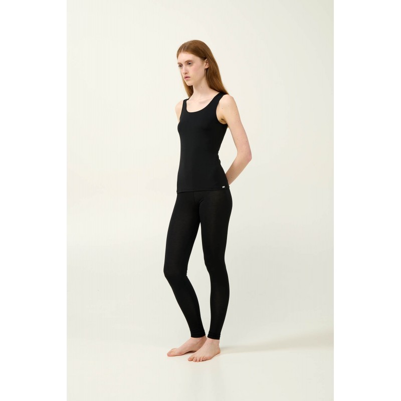 Γυναικείο Αμάνικο Φανελάκι Micromodal BLACK (23817-BLACK)