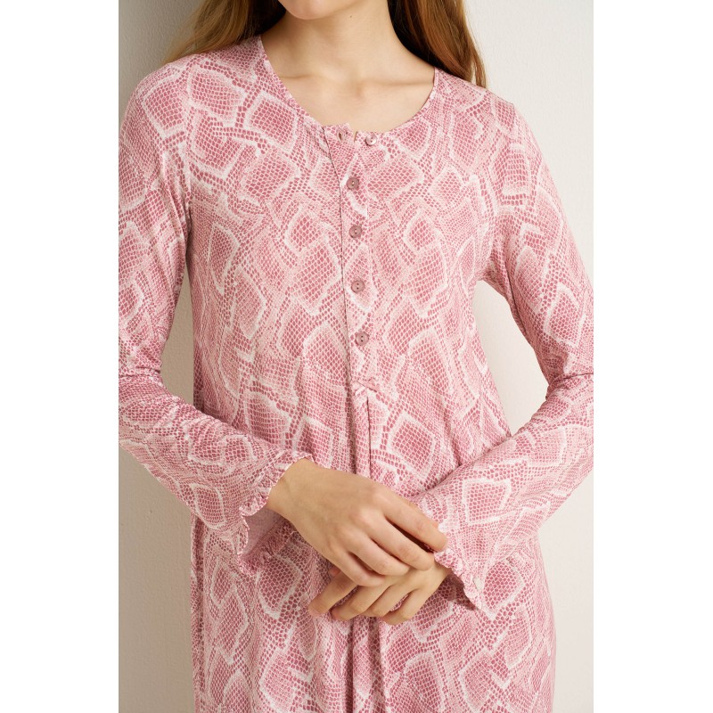 Micromodal Νυχτικό Εγκυμοσύνης και Θηλασμού PINK ZEPHYR (25031-PINK ZEPHYR) Micromodal Νυχτικό Εγκυμοσύνης και Θηλασμού PINK ZEPHYR (25031-PINK ZEPHYR)