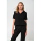 Μονόχρωμο Παντελόνι με Τσέπες BLACK (18348-BLACK)