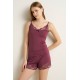 Micromodal Cheeky Σορτσάκι με Δαντέλα MAUVE MISTY (25079-MAUVE MISTY)