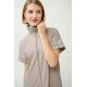 Γυναικείο Frottee Ρόμπα με Κοντό Μανίκι BEIGE MELANGE (23153-BEIGE MELANGE) Γυναικείο Frottee Ρόμπα με Κοντό Μανίκι BEIGE MELANGE (23153-BEIGE MELANGE)
