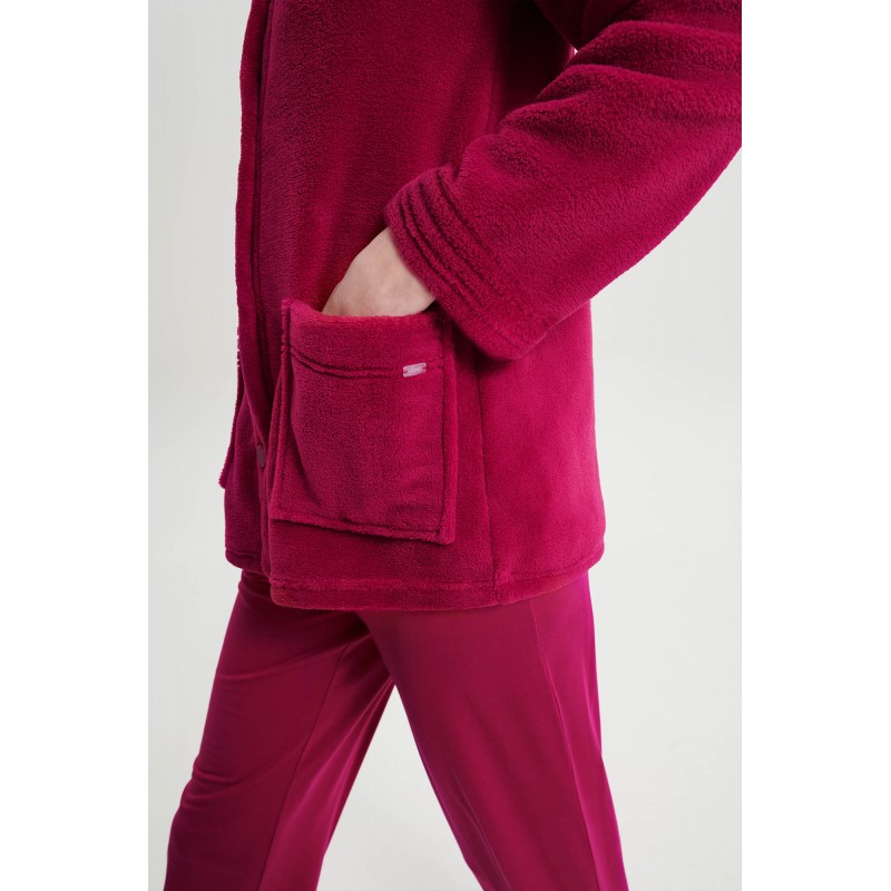 Μονόχρωμη Κουμπωτή Ρόμπα FUCHSIA BERRY (19215-FUCHSIA BERRY) Μονόχρωμη Κουμπωτή Ρόμπα FUCHSIA BERRY (19215-FUCHSIA BERRY)