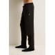 Ανδρικό Βαμβακερό Φούτερ Παντελόνι BLACK (25184-BLACK)