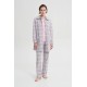 Ρόμπα με Κουμπιά GRAY (19169-GRAY) Ρόμπα με Κουμπιά GRAY (19169-GRAY)