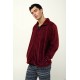 Ανδρικό Fleece Τζάκετ με Φερμουάρ RED PORTO (23694-RED PORTO)