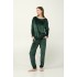 Γυναικεία Μονόχωμη Φόρμα Velvet GREEN TEAL (23084-GREEN TEAL)