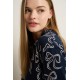 Γυναικεία Βαμβακερή Πυτζάμα με Μανσέτες BLUE (25272-BLUE) Γυναικεία Βαμβακερή Πυτζάμα με Μανσέτες BLUE (25272-BLUE)