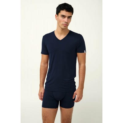 Ανδρικό Micromodal Φανελάκι με V Λαιμόκοψη BLUE BLAZER (23853-BLUE BLAZER)