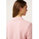 Γυναικείο Pique Πόλο Φόρεμα PINK SILVER (24818-PINK SILVER)