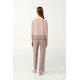 Πυτζάμα από Bamboo Rib ROSE DUSTY (21170-ROSE DUSTY) Πυτζάμα από Bamboo Rib ROSE DUSTY (21170-ROSE DUSTY)