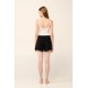 Micromodal Cheeky Σορτσάκι με Δαντέλα BLACK (22805-BLACK)