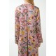 Viscose Satin Κουμπωτό Φλοράλ Νυχτικό ROSE DUSTY (21121-ROSE DUSTY) Viscose Satin Κουμπωτό Φλοράλ Νυχτικό ROSE DUSTY (21121-ROSE DUSTY)