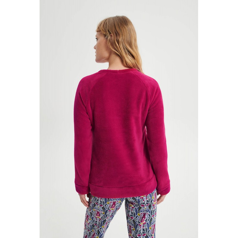 Πυτζάμα με Μακρύ Μανίκι FUCHSIA BERRY (19424-FUCHSIA BERRY) Πυτζάμα με Μακρύ Μανίκι FUCHSIA BERRY (19424-FUCHSIA BERRY)