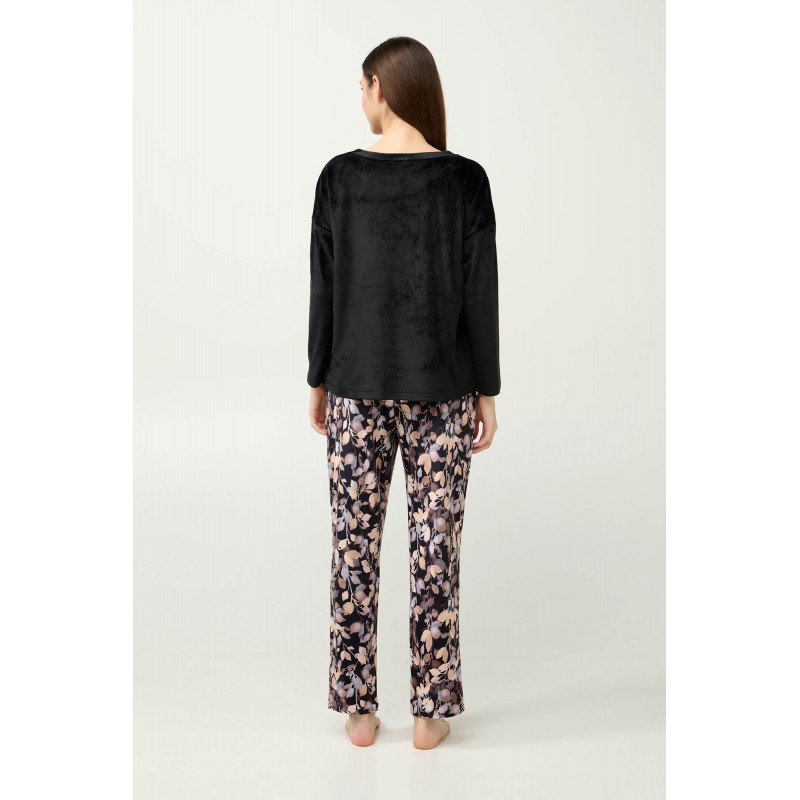 Γυναικείο Velvet Σετ Σπιτιού BLACK (23081-BLACK) Γυναικείο Velvet Σετ Σπιτιού BLACK (23081-BLACK)
