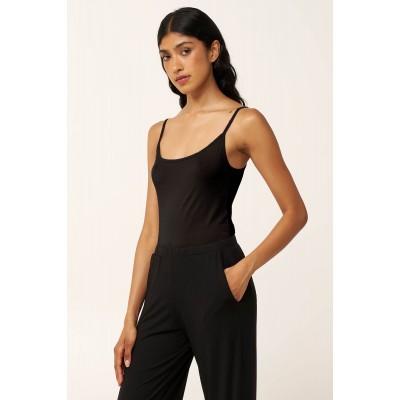 Γυναικείο Micromodal Φανελάκι με Τιράντες BLACK (24171-BLACK)