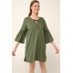 Καλοκαιρινό Φόρεμα από Viscose GREEN OLIVE (22502-GREEN OLIVE) Καλοκαιρινό Φόρεμα από Viscose GREEN OLIVE (22502-GREEN OLIVE)