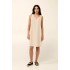 Μονόχρωμο Αμάνικο Καλοκαιρινό Φόρεμα BEIGE SKIN (22459-BEIGE SKIN)