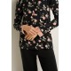 Γυναικεία Πυτζάμα Micromodal με Πατιλέτα BLACK (25000-BLACK) Γυναικεία Πυτζάμα Micromodal με Πατιλέτα BLACK (25000-BLACK)