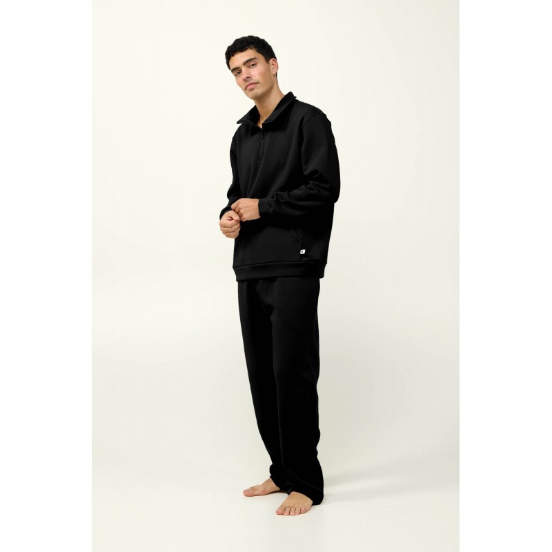 Ανδρική Φούτερ Φόρμα με Τσέπη BLACK (23712-BLACK) Ανδρική Φούτερ Φόρμα με Τσέπη BLACK (23712-BLACK)
