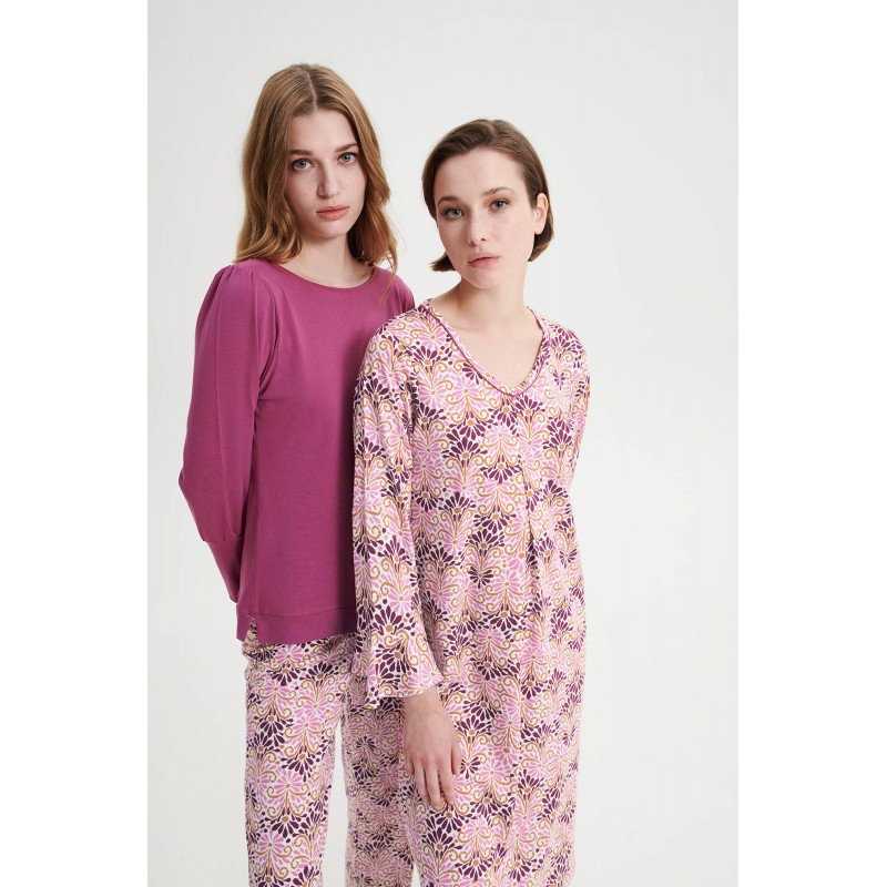 Πυτζάμα με Μακρύ Μανίκι VIOLET QUARTZ (19107-VIOLET QUARTZ) Πυτζάμα με Μακρύ Μανίκι VIOLET QUARTZ (19107-VIOLET QUARTZ)