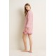 Νυχτικό Micromodal με Σιφόν PINK ZEPHYR (25037-PINK ZEPHYR)