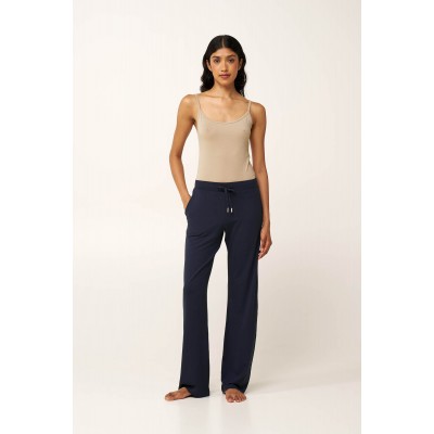 Γυναικείο Viscose Μακρύ Παντελόνι BLUE (24820-BLUE)