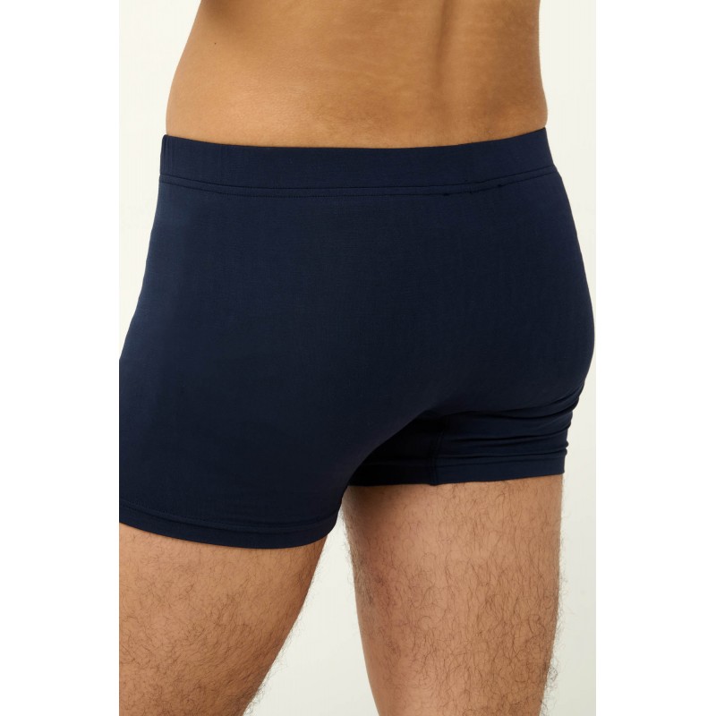 Μονόχρωμο Ανδικό Micromodal Μποξεράκι BLUE BLAZER (23855-BLUE BLAZER)