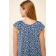 Καλοκαιρινό Νυχτικό Micromodal με Σούρες BLUE RAF (22053-BLUE RAF) Καλοκαιρινό Νυχτικό Micromodal με Σούρες BLUE RAF (22053-BLUE RAF)