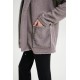 Ζακέτα με Τσέπες GRAY MAUVE (70083-GRAY MAUVE)