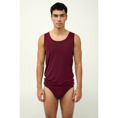 Ανδρικό Αμάνικο Φανελάκι Micromodal RED WINDSOR (23852-RED WINDSOR)