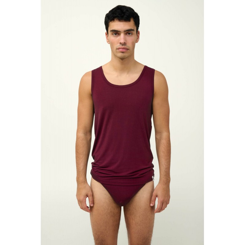 Ανδρικό Αμάνικο Φανελάκι Micromodal RED WINDSOR (23852-RED WINDSOR) Ανδρικό Αμάνικο Φανελάκι Micromodal RED WINDSOR (23852-RED WINDSOR)