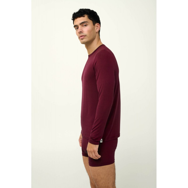 Ανδρικό Φανελάκι Micromodal με Μακρύ Μανίκι RED WINDSOR (23854-RED WINDSOR)