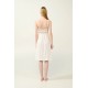 Νυφικό Σετ Micromodal 2 Τεμαχών CREAM (23125-CREAM)