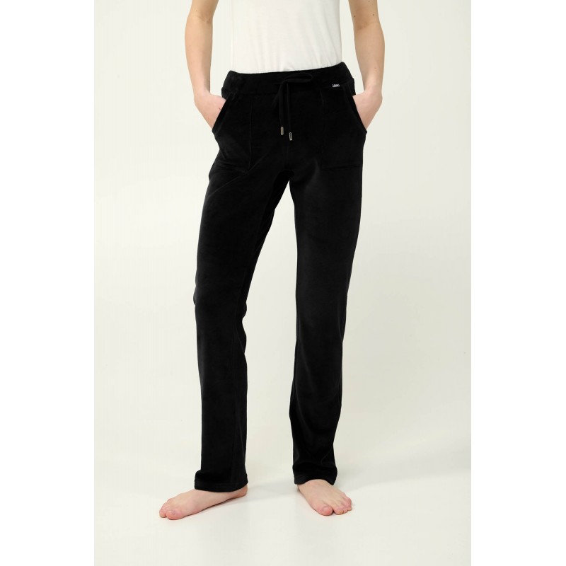 Γυναικείο Παντελόνι Velvet με Τσέπες BLACK (23165-BLACK) Γυναικείο Παντελόνι Velvet με Τσέπες BLACK (23165-BLACK)
