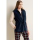 Γυναικείο Fleece Γιλέκο με Φερμουάρ BLUE (25209-BLUE) Γυναικείο Fleece Γιλέκο με Φερμουάρ BLUE (25209-BLUE)