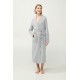 Γυναικεία Σταυρωτή Ρόμπα Φούτερ GRAY SILVER (23265-GRAY SILVER) Γυναικεία Σταυρωτή Ρόμπα Φούτερ GRAY SILVER (23265-GRAY SILVER)