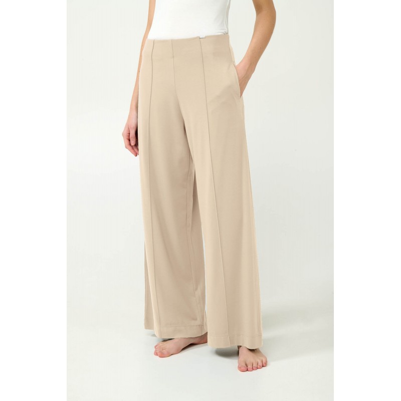 Γυναικείο Lounge Φαρδύ Παντελόνι BEIGE SOLEIL (23156-BEIGE SOLEIL)